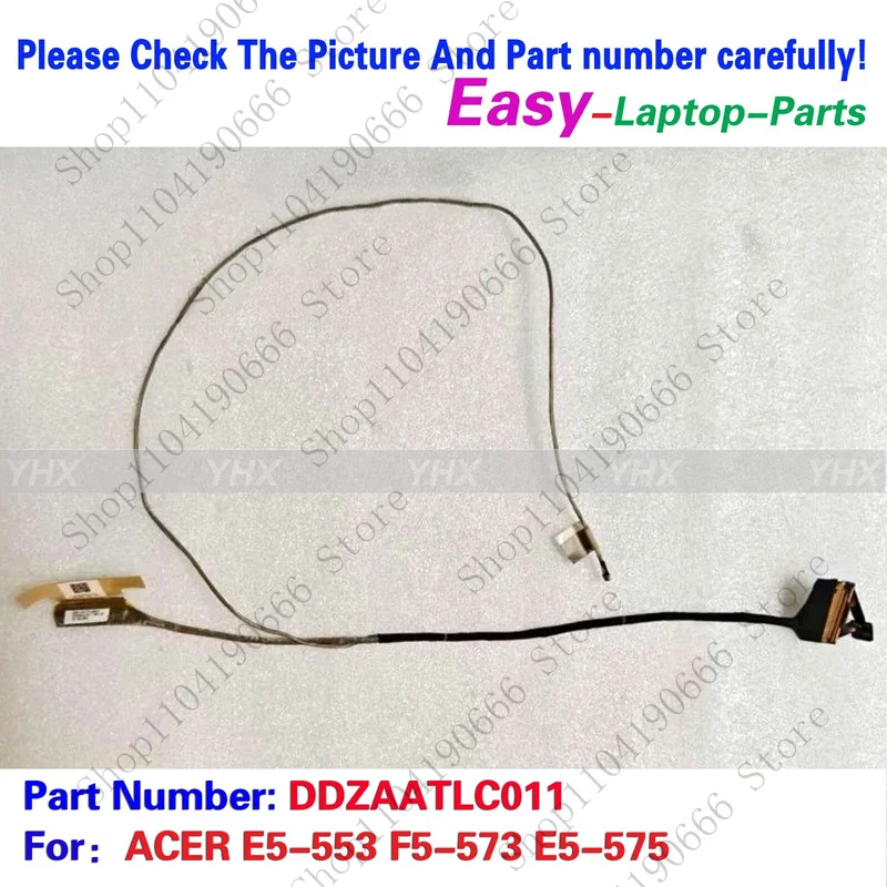 ++Notebook computer components New For ACER E5-553 F5-573 E5-575 EDP CABLE TOUCH 40PIN DDZAATLC011.++