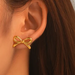 Styl barokowy ze stalowe kolczyki nierdzewnej imitacja białej perły obręcz koreańska moda wykwintne wiszące kolczyki dla kobiet biżuteria nowa