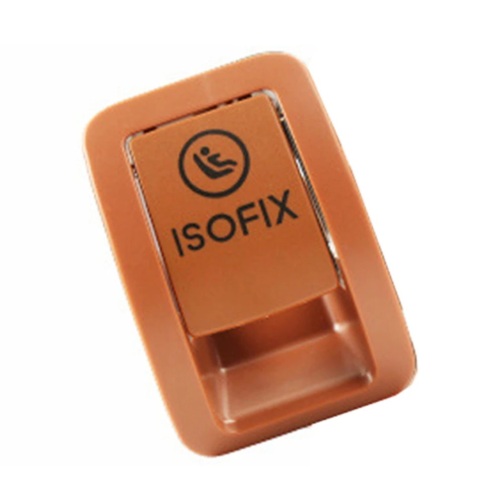 

Child Safety Restraint Seat Trim ISOFIX Cover Rear Seat Hook For GLC Class W254 2023-2025 Car Brown
