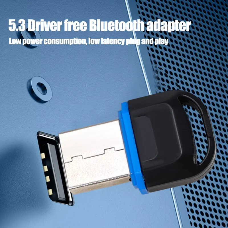 Mini Wireless USB Bluetooth 5.3/5.1 Dongle Adapter for Car PC Speaker Wireless Mouse Keyboard Music Audio Receiver Transmitter