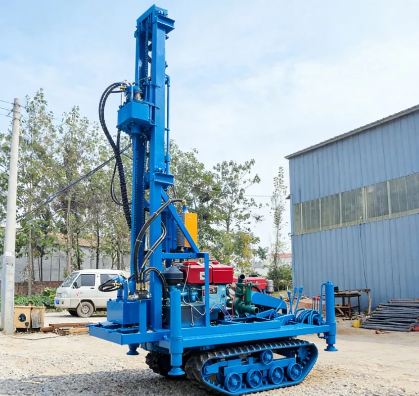 New Design 150m Deep Water Well Drilling Rig High Efficiency Drilling Equipment