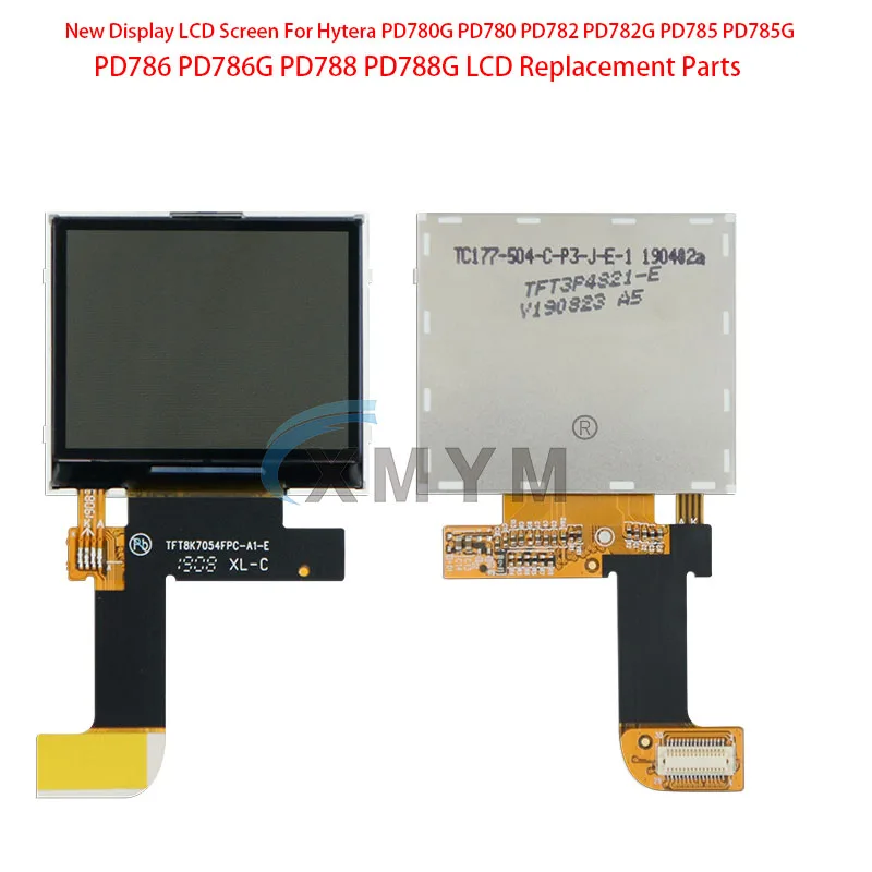 Nueva pantalla LCD para Hytera PD780G PD780 PD782 PD782G PD785 PD785G PD786 PD786G PD788 PD788G piezas de repuesto LCD