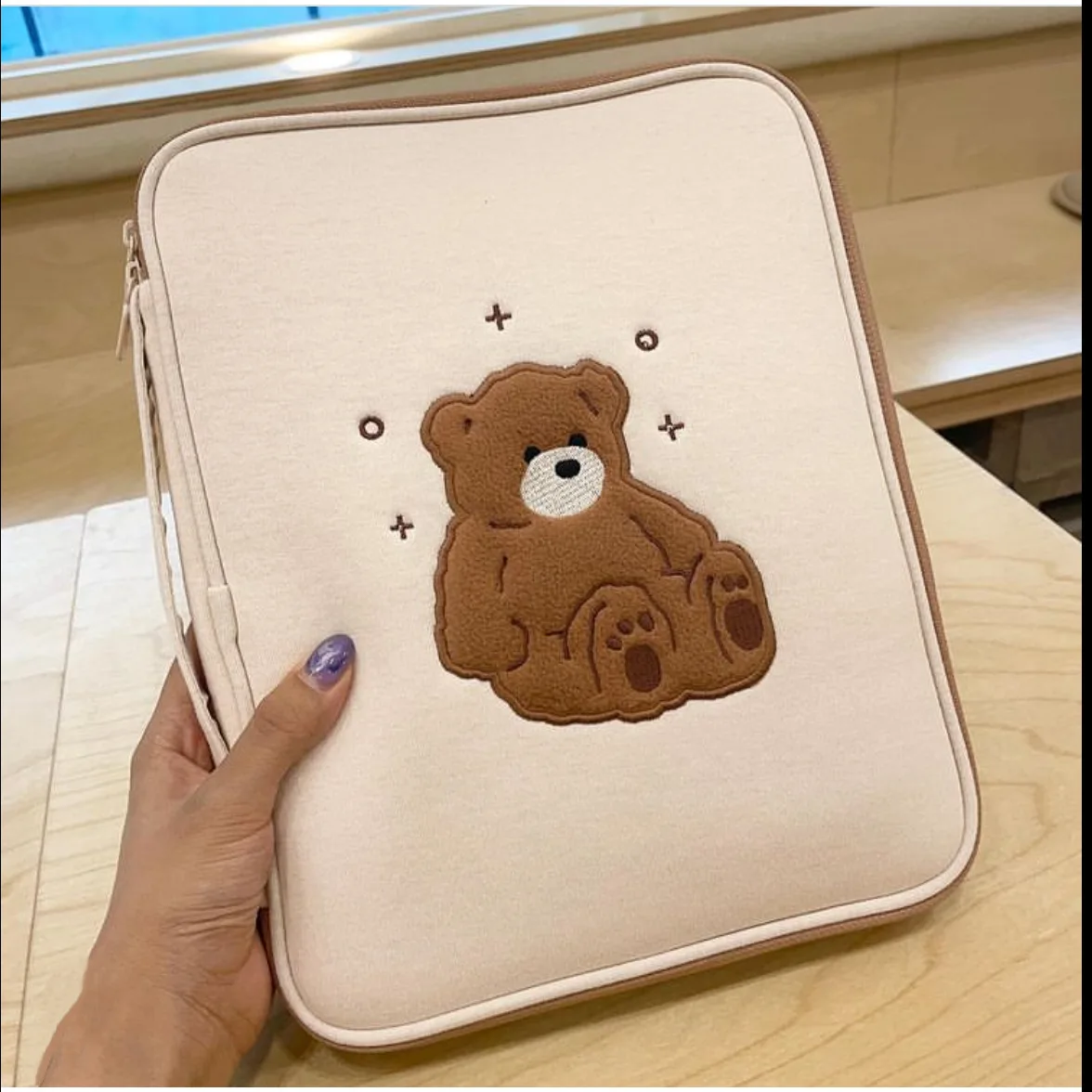 11 13 14 Inch Tablet Laptop Storage Sleeve Pouch for Ipad 7 8 9 10th Generation Case Air 4 5 10.9 Pro 11 12.9 Mac M1 Cartoon Bag