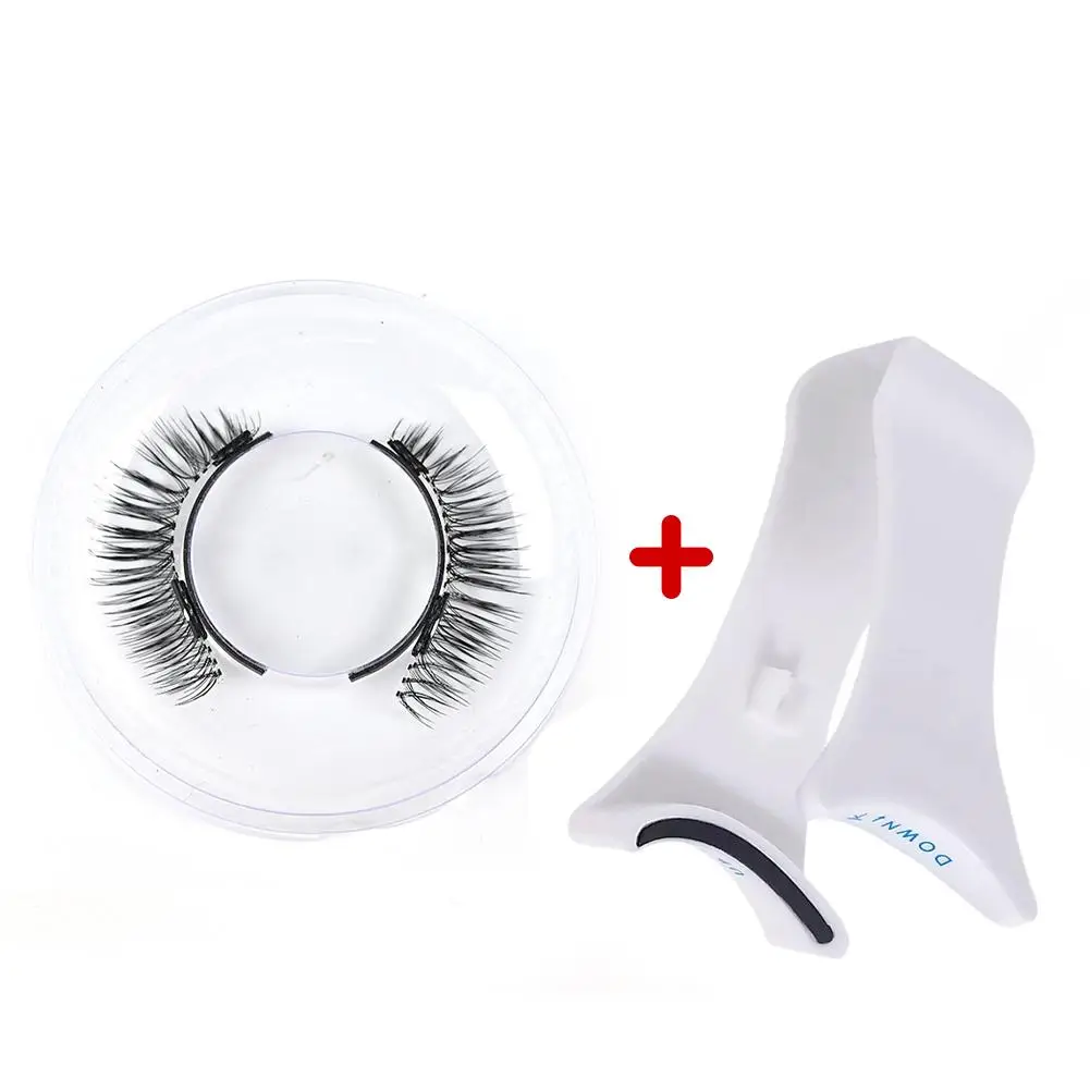 Nuove ciglia finte magnetiche Modelli spessi Imp Ciglia finte pigre Invia pinzette Newbie Semplice Foto rapida Ciglia finte