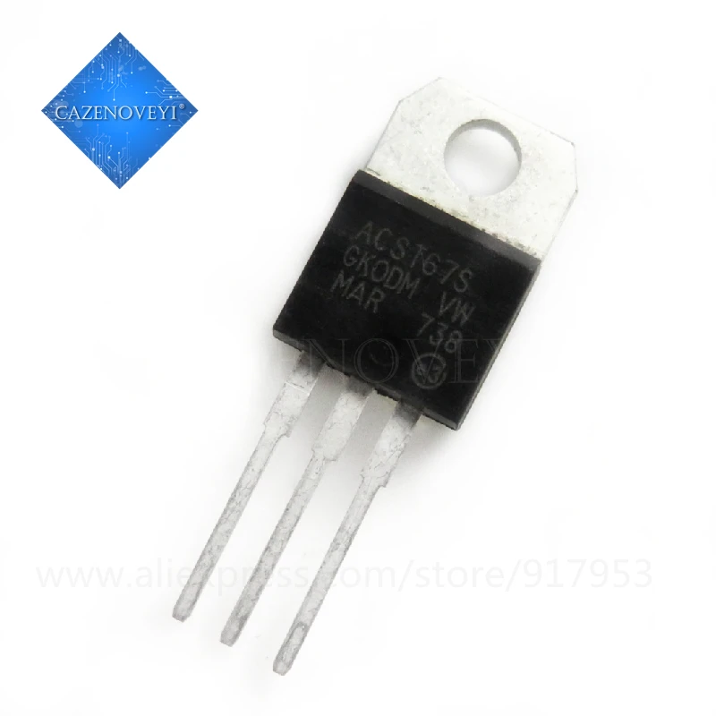 10pcs/lot ACST6-7ST ACST67ST ACST67S ACST67 TO-220new original In Stock