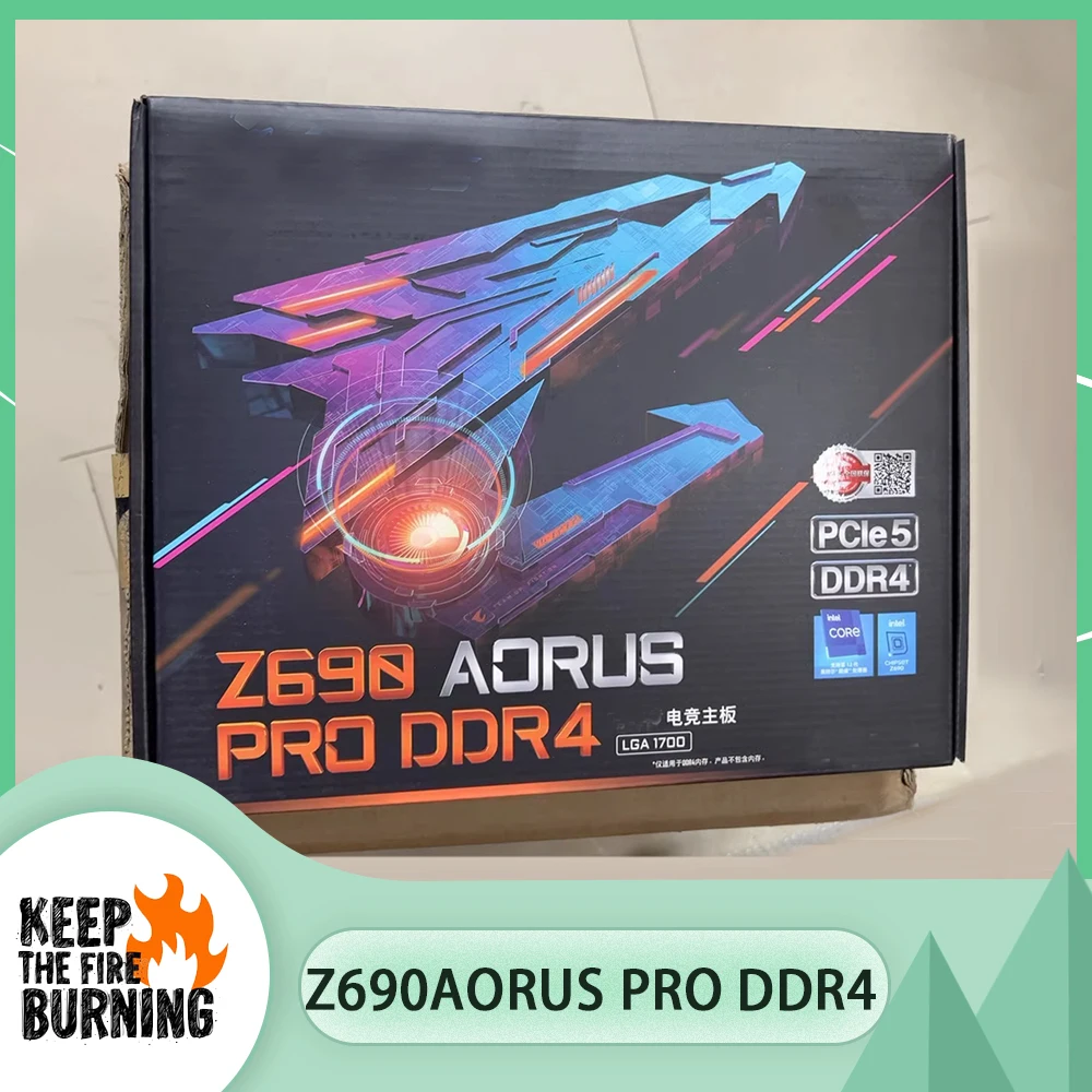 For Gig-abyte Z690 ATX LGA1700 Support 12th 128GB Desk-top Motherboard Z690 AORUS PRO DDR4