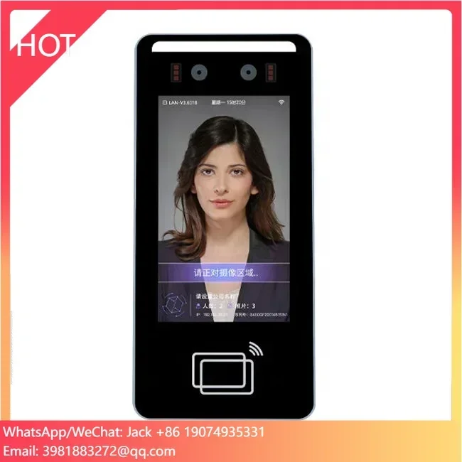 

KARSUN RFID Card Attendance Machine Fingerprint Facial Recognition Camera Biometric Face Recognition Access Control