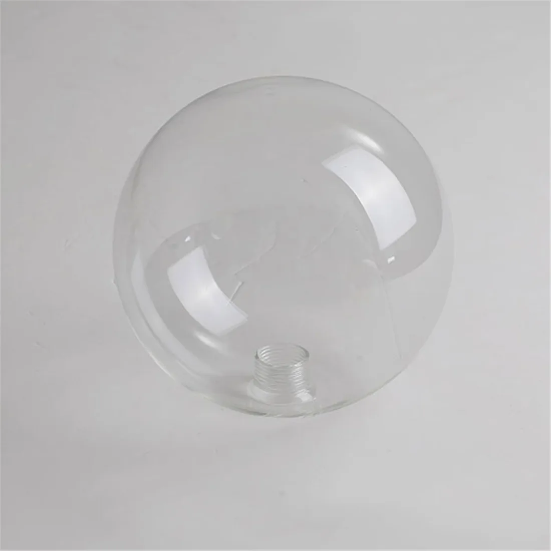 100mm 150mm esfera G9 bola redonda cubierta de lámpara globo de cristal transparente reemplazo de pantalla para accesorio de iluminación apliques de