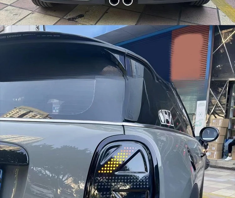 

Suitable For 14-23 Years BMW MINI F56 Modified GP Concept Tail Light COOPERS Union Jack Blackened Light