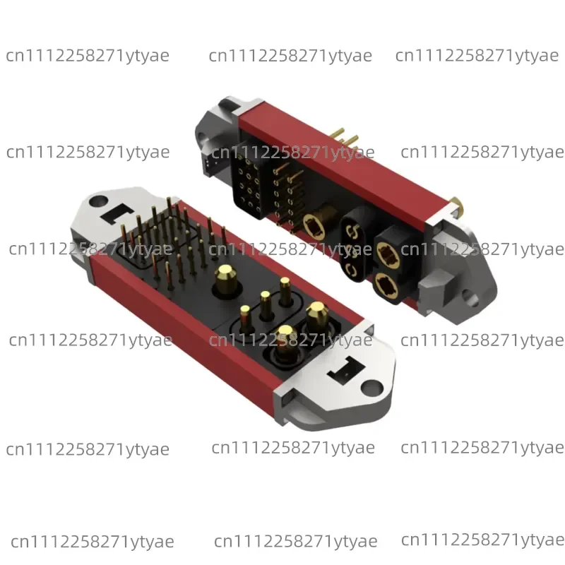 Custom high-current modular connector systems with a compact design for power and signal transmission in automated production