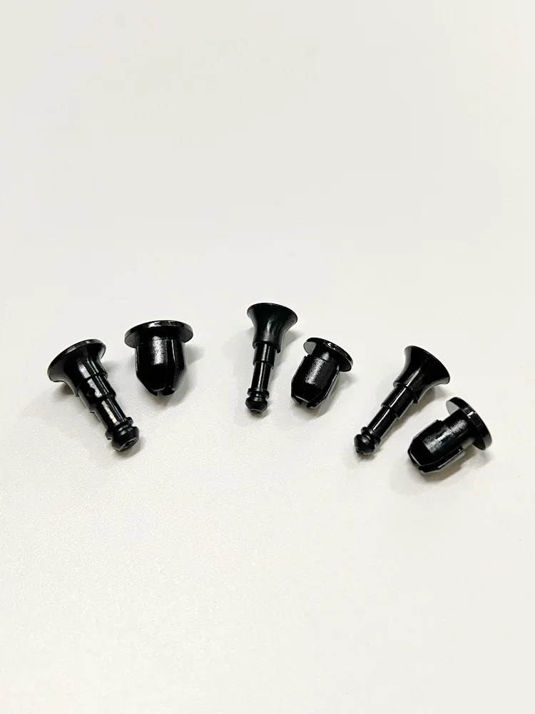Nylon 66 Material Black Color Cabinet Accessories Fasteners Plastic Rivets Machine Door Latch Lock Fixed Buckle DL Series
