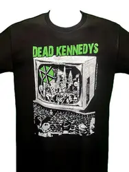 DEAD KENNEDYS - INVASION BROADCASTING - NEW Band Merch Black T-shirt