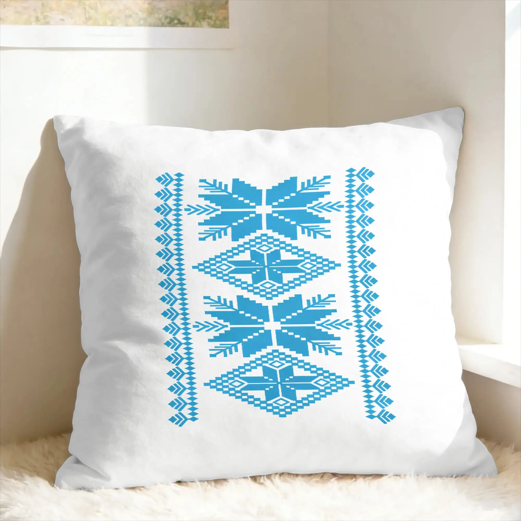 Ukrainian Vyshyvanka Pillow Case  Kawaii Pillow Cover Comfy Pillowcases For Wedding Party Home Decor
