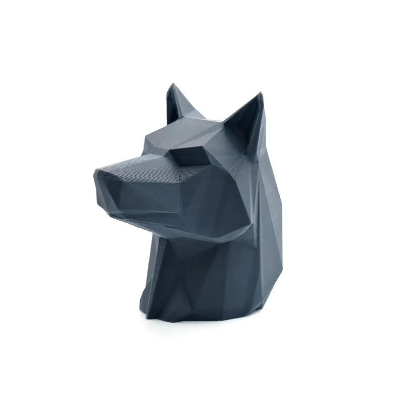 Wolf Head Trailer Hitch Ball Cover, 3D Decorative Tow Ball Protector Cap for Trailer Coupling, Truck SUV RV Accessory