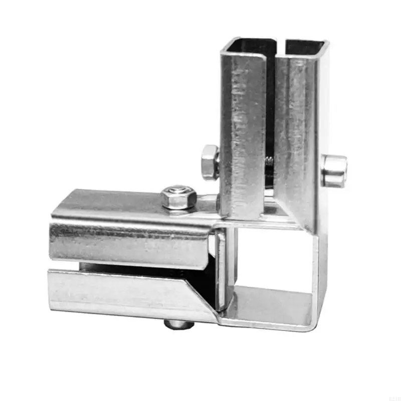 Square Tube Connector Connection Fastener Stainless Steel 3 Way Elbow Pipe Fitting Connector Accessories Enduring 