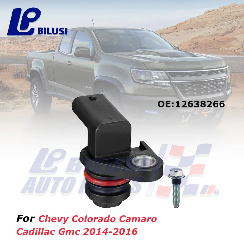 

Bilusi For Chevrolet Spark 2013 2014 2015 New Engine Crank Crankshaft Position Sensor Genuine OE: 25185281 12638266