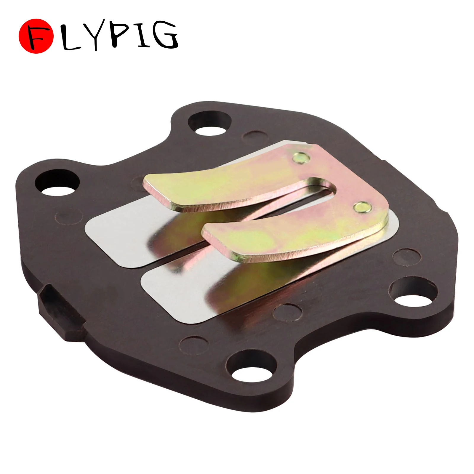 Motorcycle Reed Valve Block Assembly  Valves Moto Parts for Yamaha PW50 PW 50  QT50 CJ50 Two-Stroke Moped Scooter