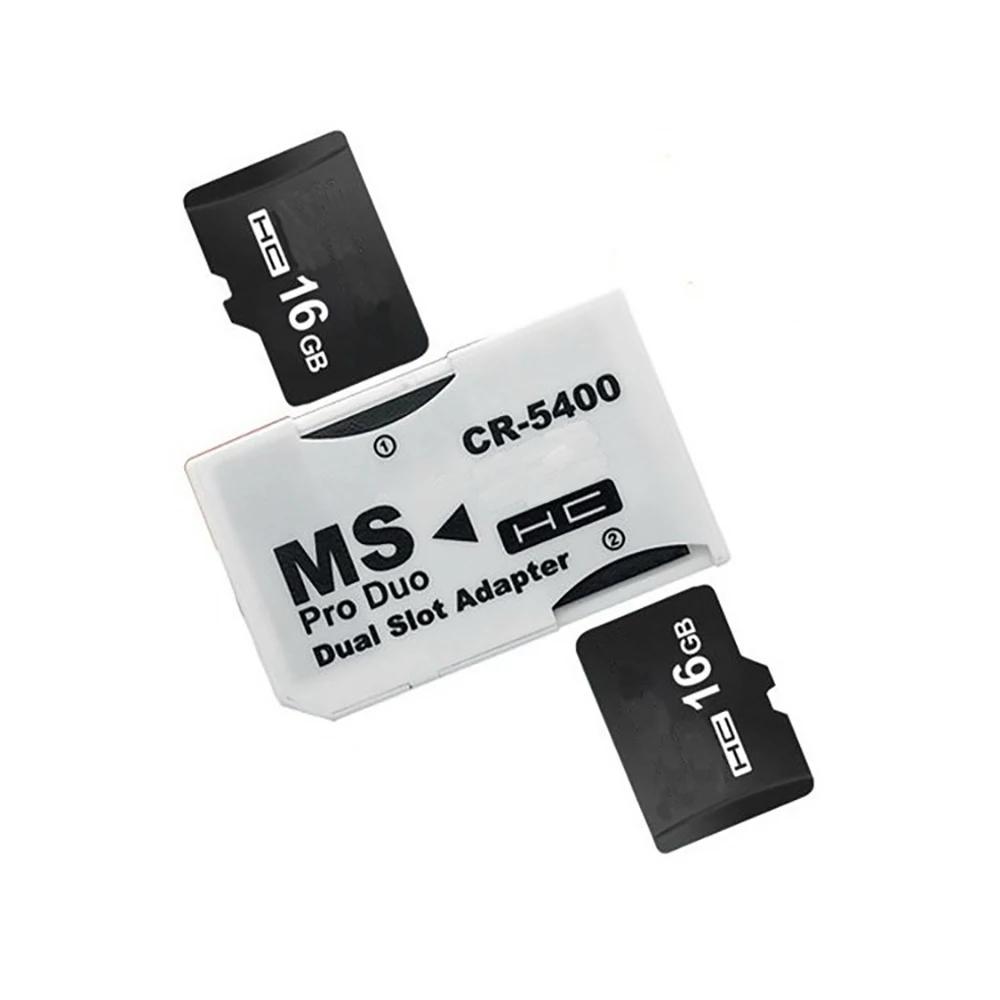 GSF-Adaptador de tarjeta de memoria Micro SD a Memory Stick para PSP Sopport Class10, 2GB, 4GB, 8GB, 16GB, 32GB, 1 unidad