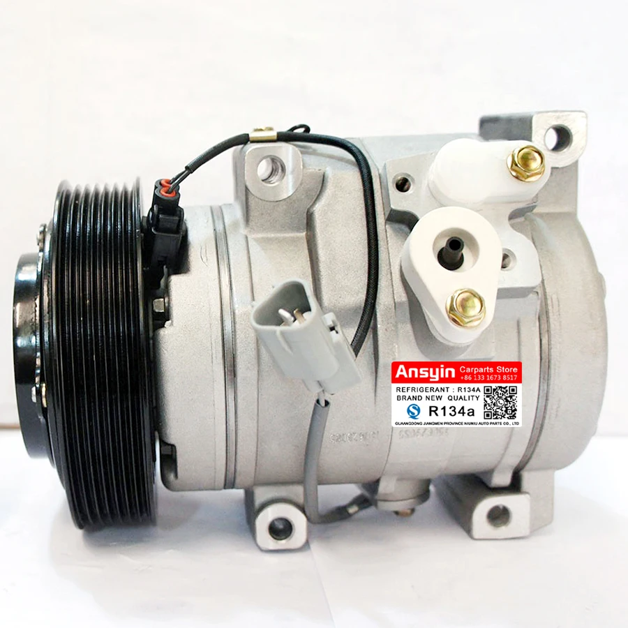 NEW 10S17C AC Compressor For Toyota Camry L4 2.4L 4 Cylinder 88320-48080 883200608084 8832048080 88320-YC010 88320YC010