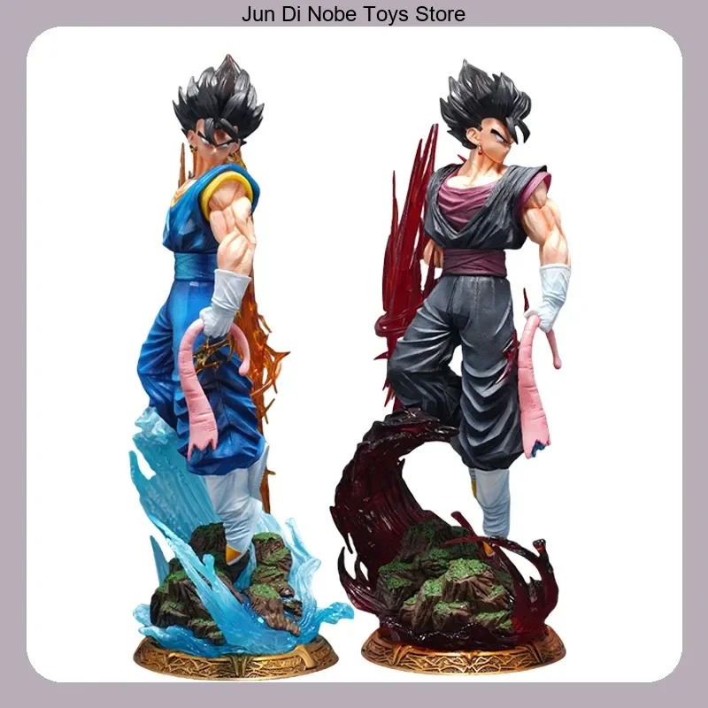 

Коллекционная аниме-фигурка Vegetto Dragon Ball Yun Qi 2.0 с 3 головами, 38 см, модель-статуэтка, украшение для рабочего стола, игрушка для фанатов