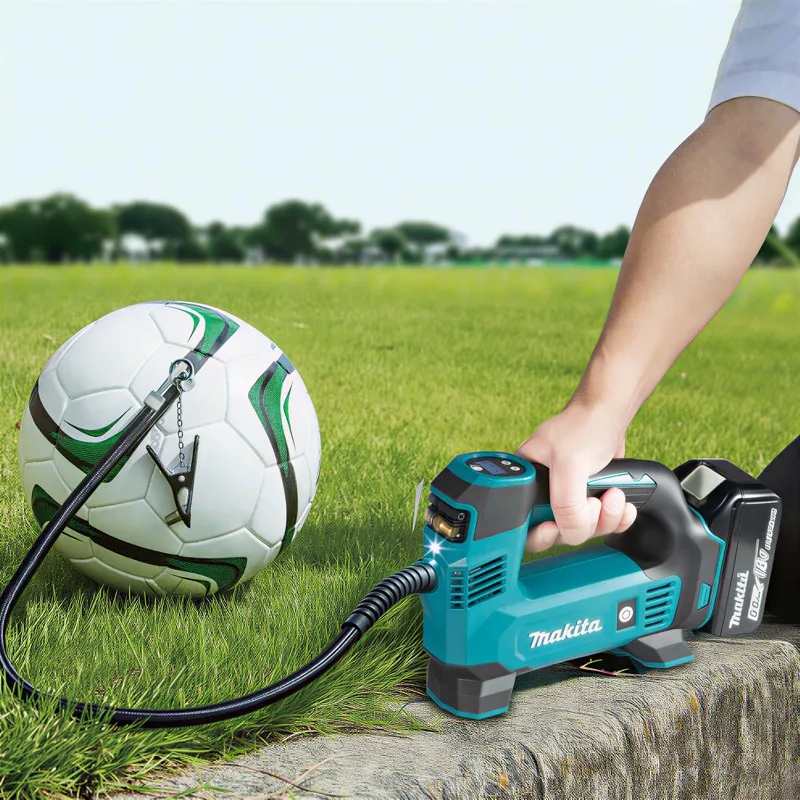 Original Makita DMP180 18V Cordless Inflator 121 PSI Digital Pressure Gauge Auto-Off for Car Bike Sports Balls