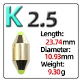 K   2.5