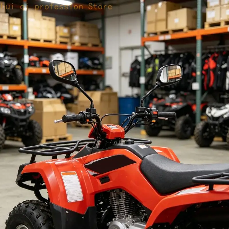 Ersatzsatz mit zwei Spiegeln für Motorräder und Nutzfahrzeuge von 50 bis 70 cm³ H8WE – Detail 5