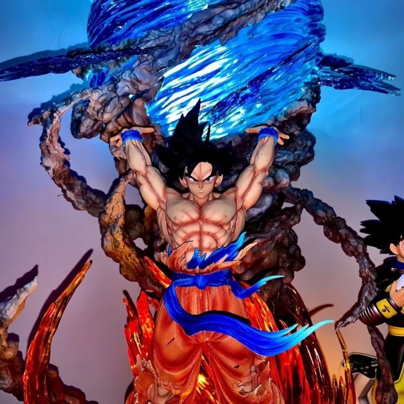 

Светящаяся ручная фигурка Dragon Ball GK Hunter Series QG Super Vitality Wukong 29 см в стиле Какао