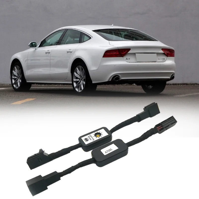 2Pcs Car Light Dynamic Turn Signal Indicator LED Taillight Add-on Module For-Audi A7 Sportback