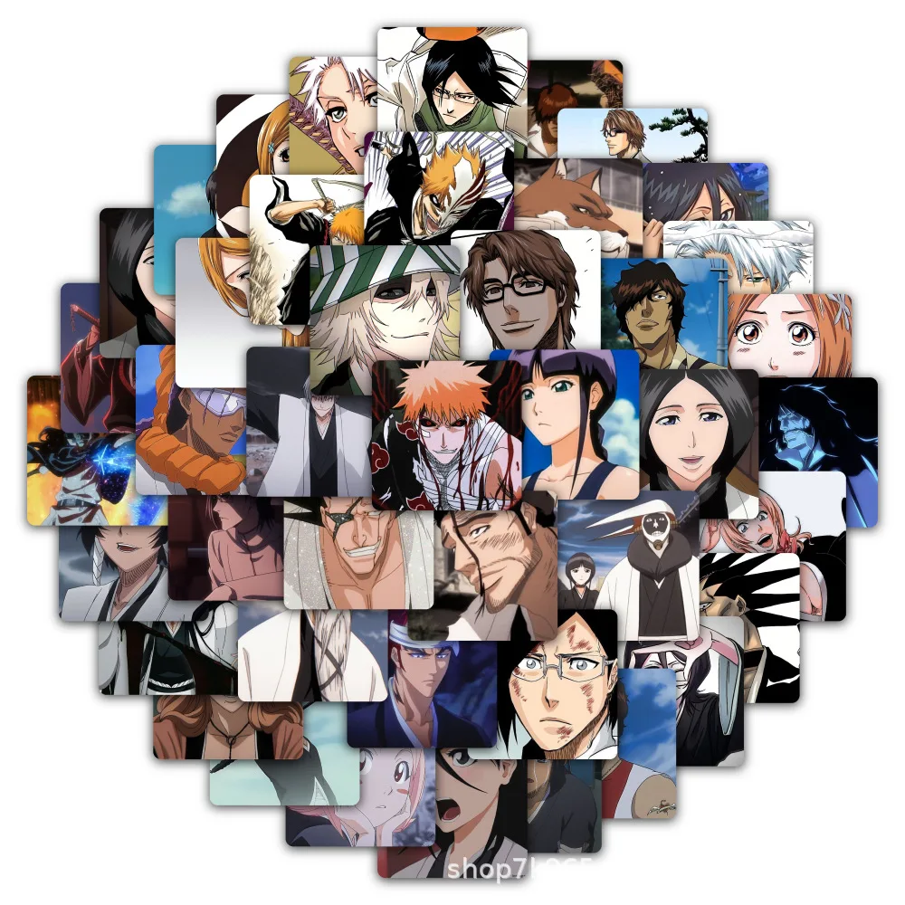 59pcs Anime BLEACH Stickers Laptop Water Bottle Notebook skateboard Suitcase Waterproof Sticker