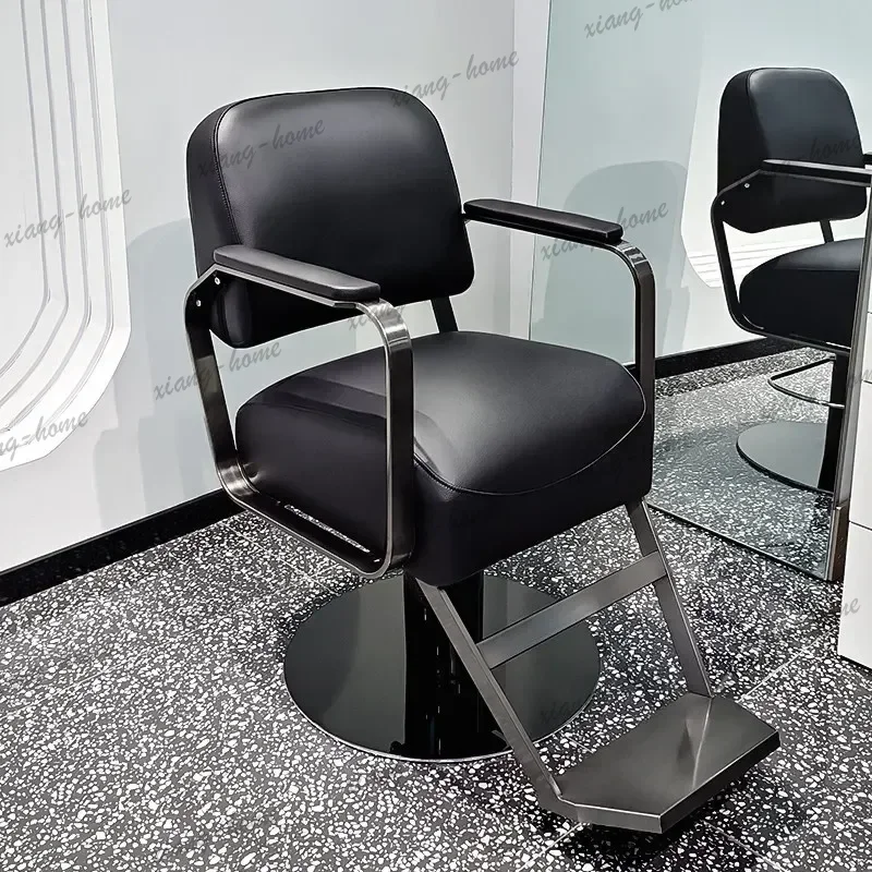 LJY Spa Decorative Barber Chair Reclining Footrest Salon Chair Adjustable Commercial Grade Sedia Parrucchieri Beauty Salon Furni 3
