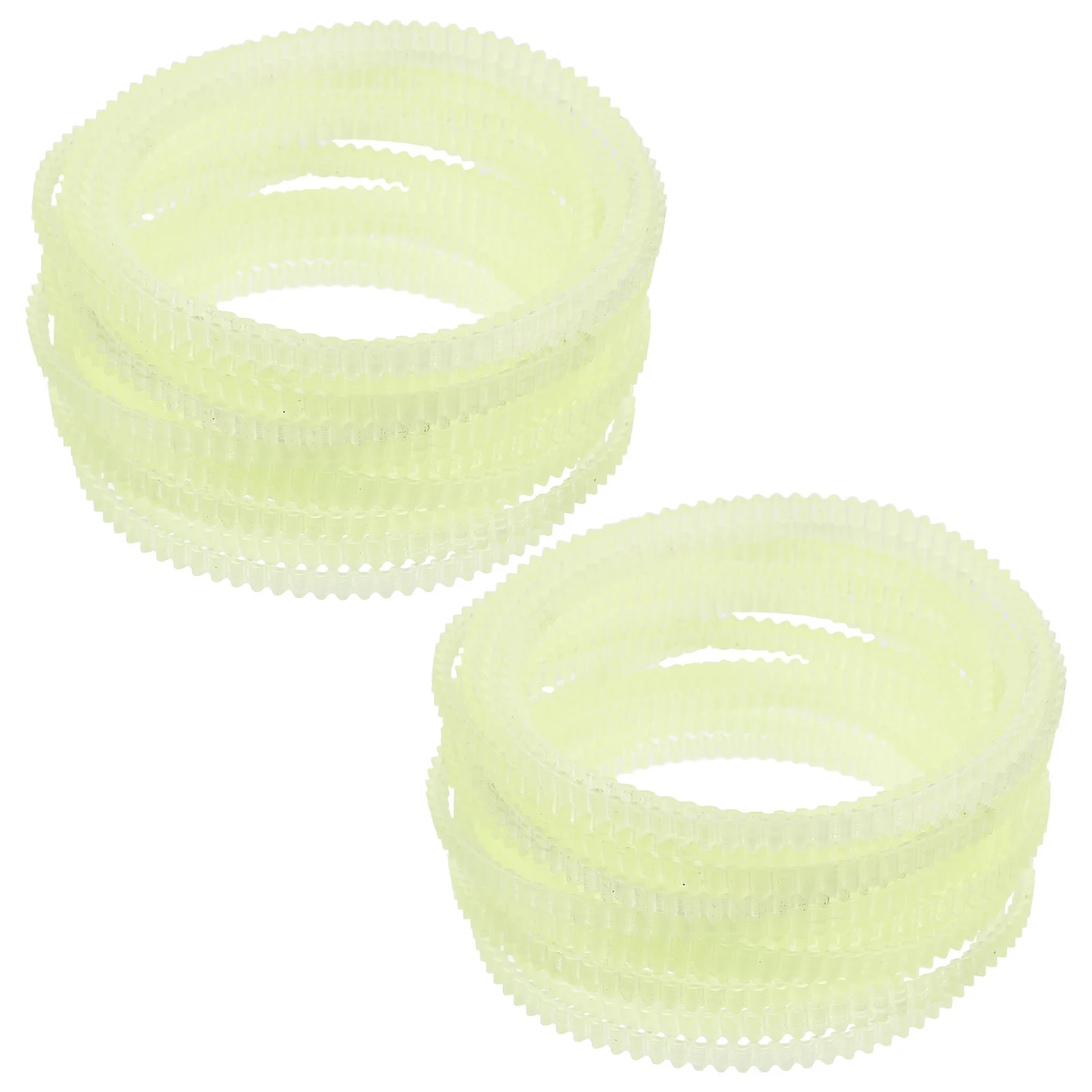 Correas de Motor de máquina de coser de goma, piezas de repuesto duraderas para máquinas de coser domésticas, transmisión estable reductora de ruido, 20 piezas
