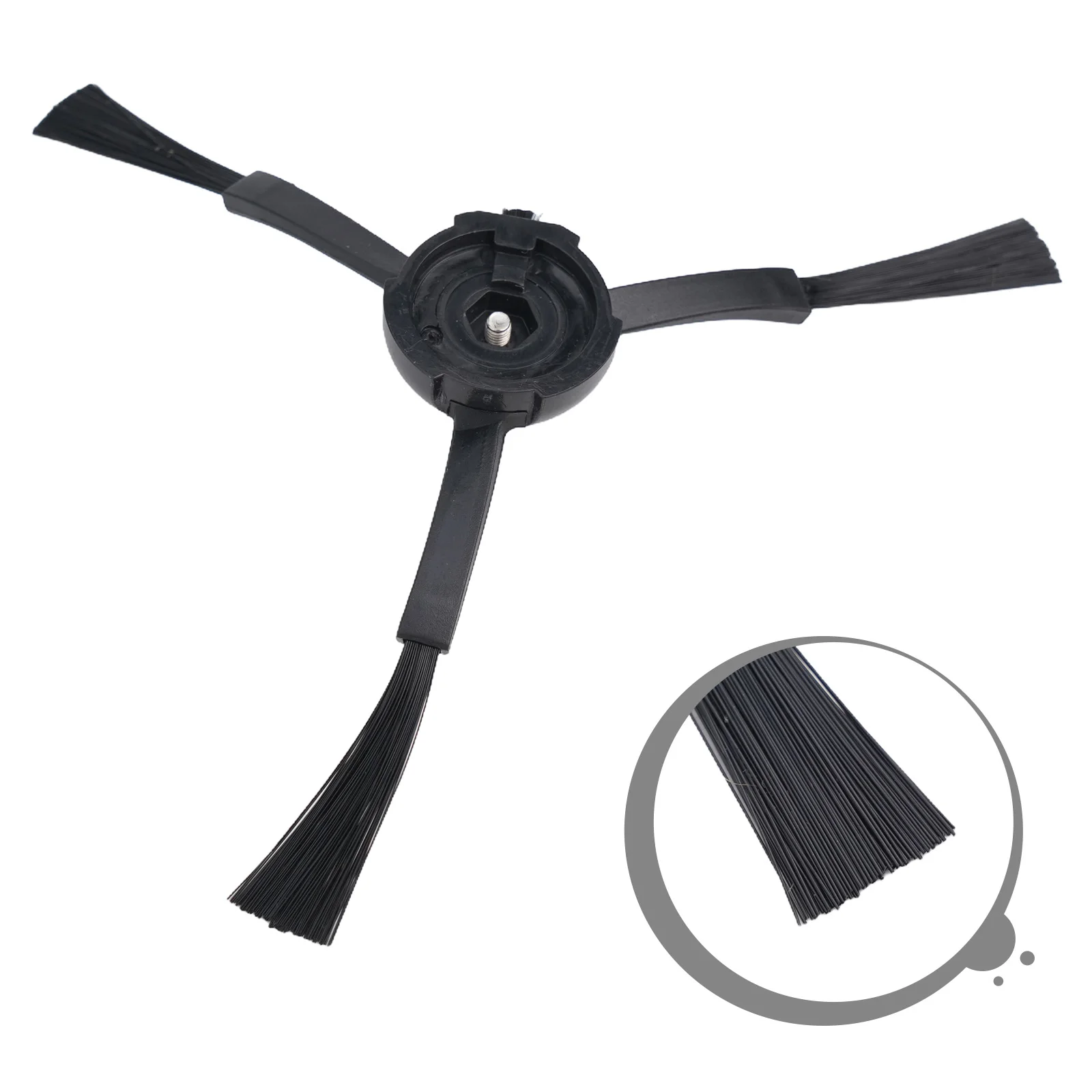 For Eufy X8 Pro SES Robot Vacuum Side Brushes Replacement Kit Plastic Nylon Construction for Edge Cleaning 4 or 10 Units
