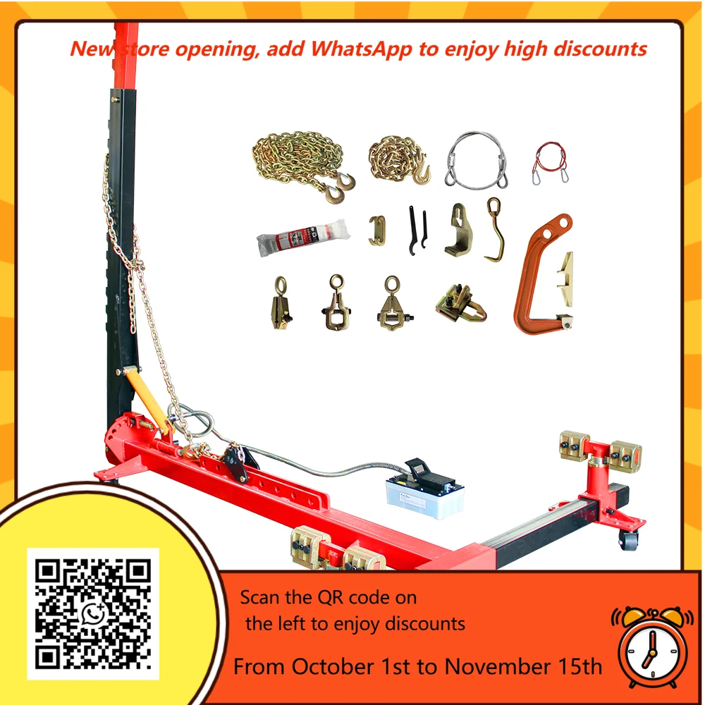 

Металлическая портативная машина для ремонта рамы кузова автомобиля, автоматическая скамейка, гриль и съемник вмятин