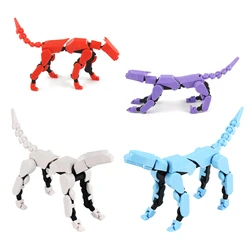 Puzzle New Unique Assembly Doll Block 3D Printing Dog Multi Joint Full Body Activity Decompression Toy