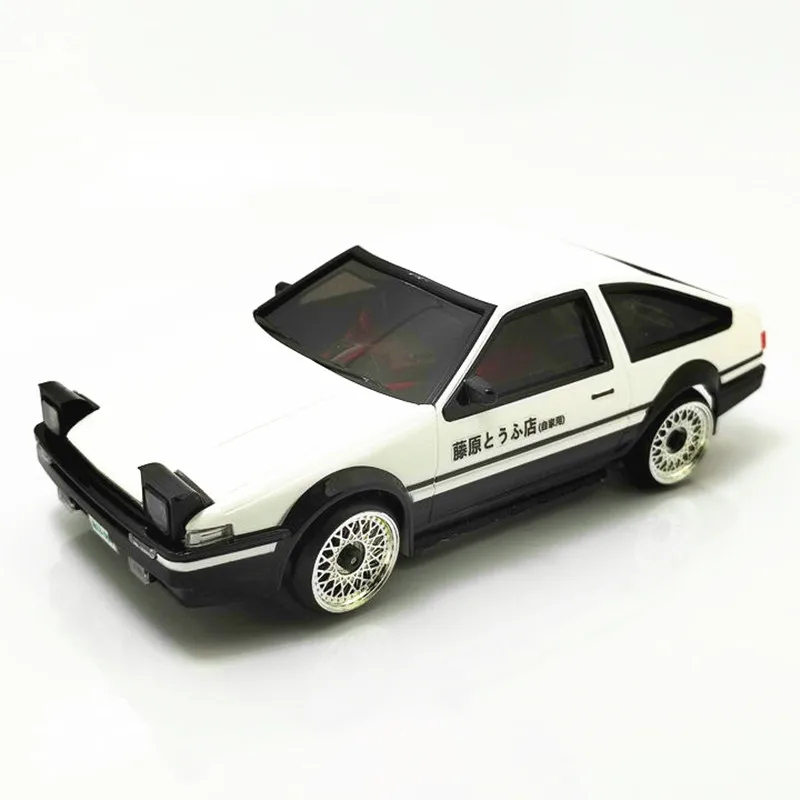 RC Car 1/28 Mini AE86 Drift MINI-D1 MINI-Z 4WD MINI-Q Remote Control Racing Assembly KIT Car Model with Rotary Gyroscope