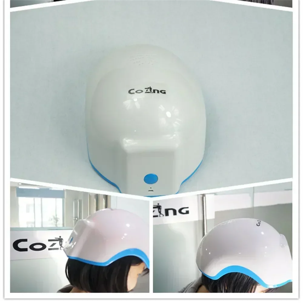 New Red Light Therapy Cap Laser 650nm LED Red Light Hair Regrowth Hat Hair Loss Treatment Helmet Scalp Massager