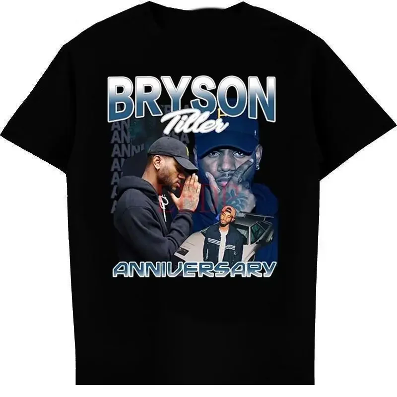 Bryson Tiller Anniversary Album T Shirt Cotton Full Size 8D643