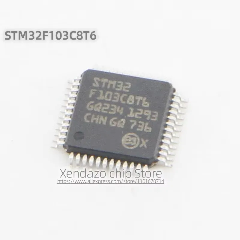 5pcs/lot STM32F103C8T6 STM32F103 LQFP-48 package 32-bit microcontroller chip