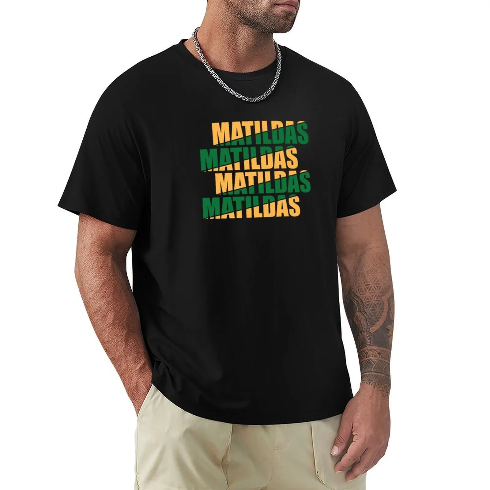 

matildas T-Shirt T-Shirt tees football t shirt mens clothing