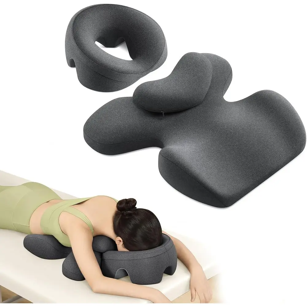 

Massage and Support Pillow for Comfortable Sleep, Spa, and Massage Sessions