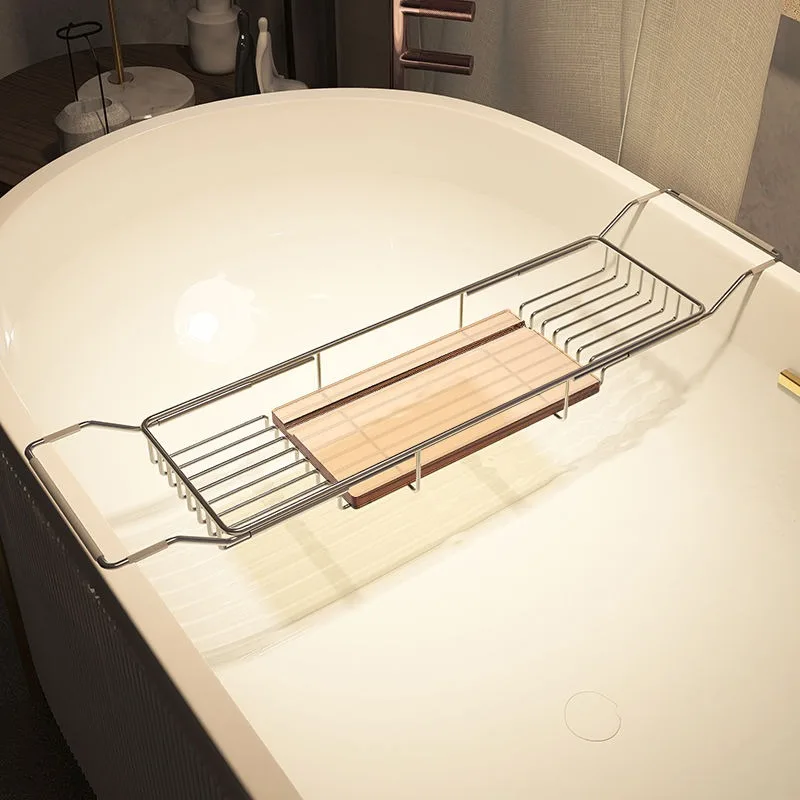

Bathtub Shelf Bathroom Bathtub Rack Telescopic Toilet Bath Shelf Bracket Telescopic Bath Rack