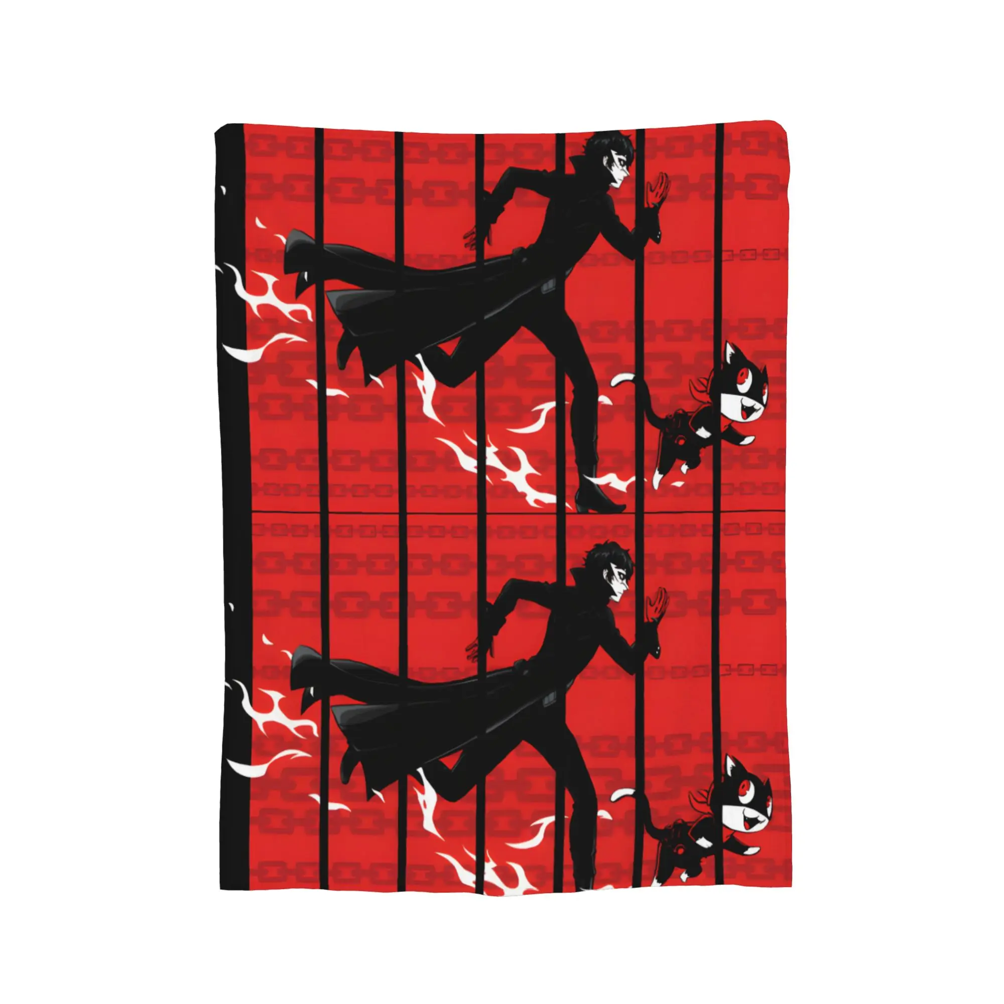 Persona Heart Thief Flannel Blankets  Vintage Throw Blanket for  Sofa Bedding Lounge 125*100cm Bedspread