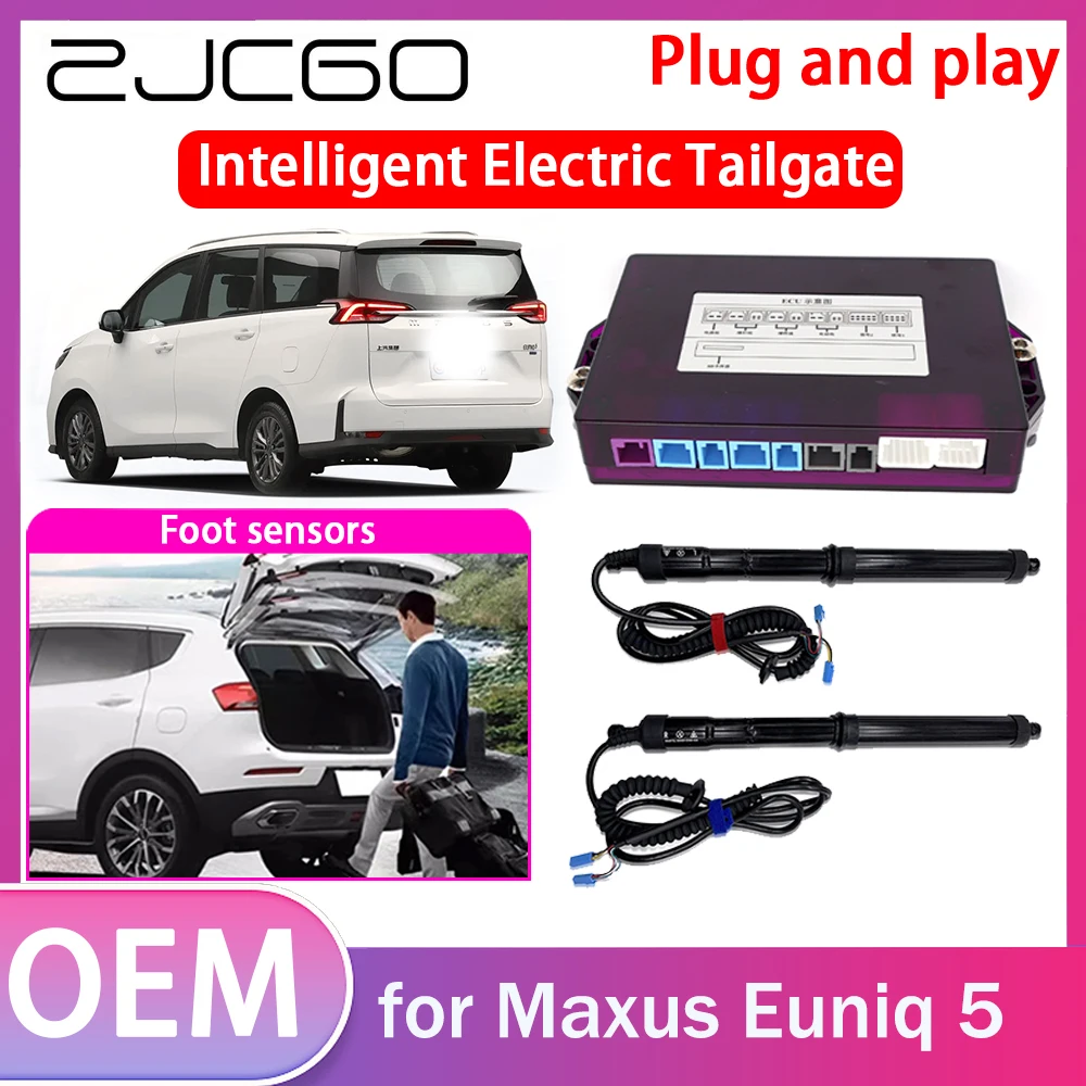 

ZJCGO Electric Tailgate Lift Drive Trunk Opening Tail Gate Lift Soft Close for Maxus Euniq 5 2019 2020 2021 2022 2023 2024