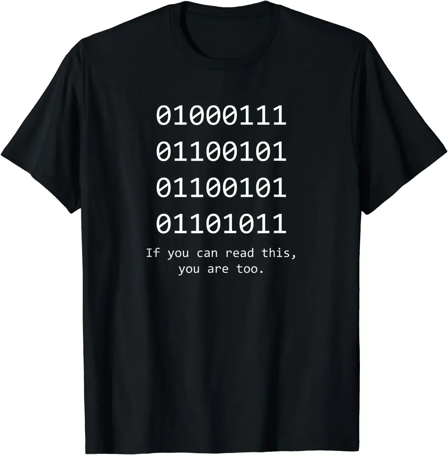 

Забавный разработчик Geek подарок для мужчин и женщин Графические футболки с коротким рукавом компьютерные футболки с программатором двоичного кода