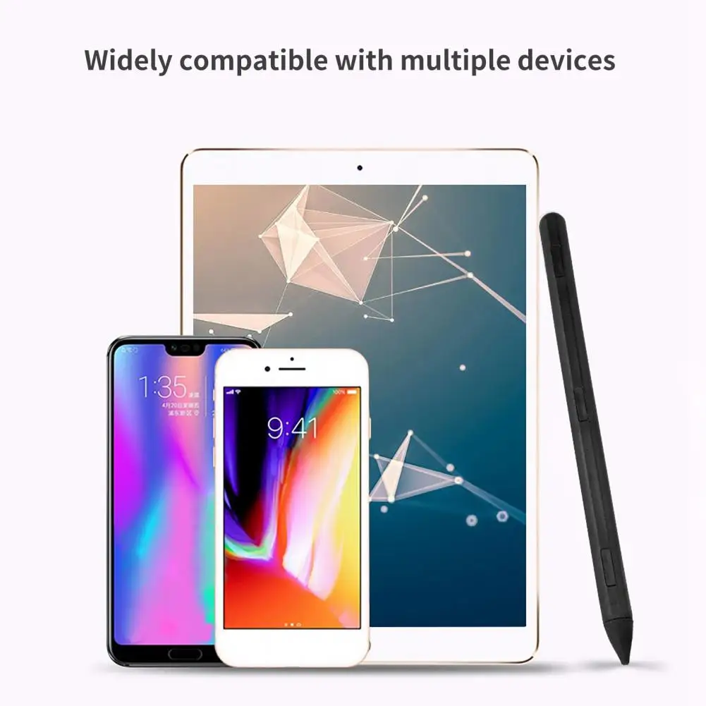 Tablet Pen High Sensitivity Capacitive Touch Screen Stylus Ball Pen Universal Metal Drawing Smartphone Pen For IPad For Samsung