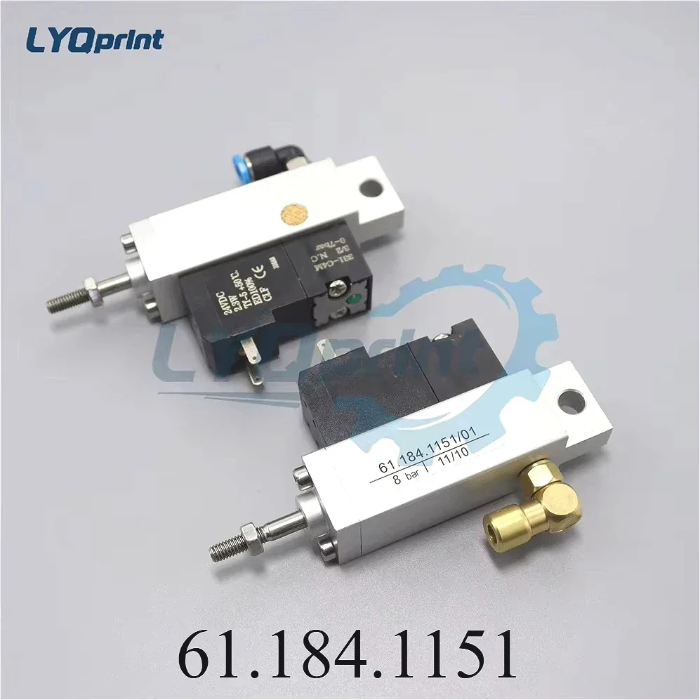 Premium Best Quality SM102 CD102 Valve 61.184.1151 Offset Printing Machine Parts SM102 CD102 Machine Solenoid Valve For Heidelbe