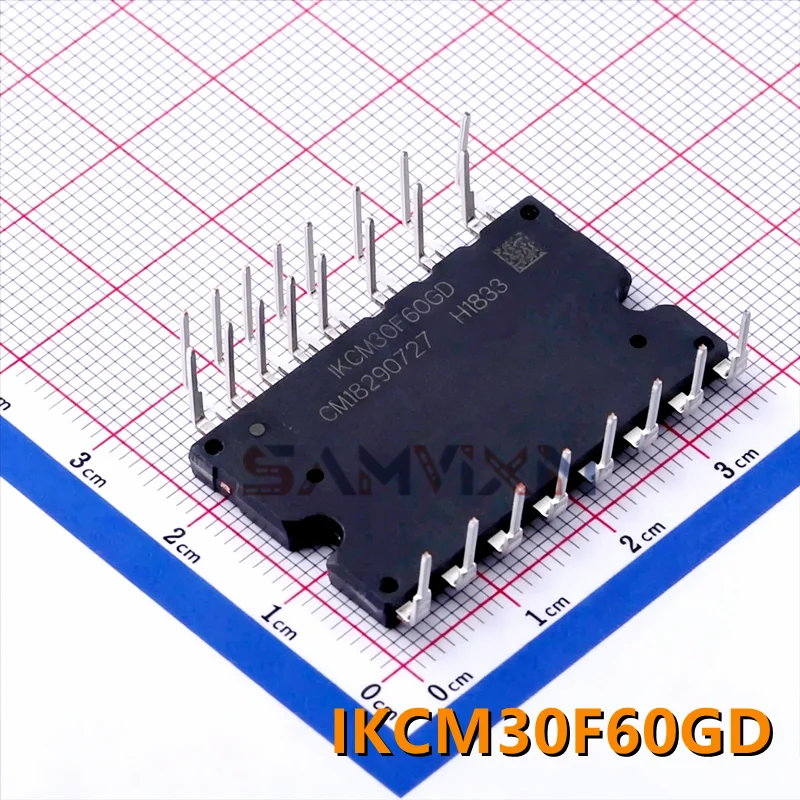 IKCM30F60GD (1 pieza) Módulo de potencia inteligente trifásico IPM IGBT 600V 30A DIP-28 CIPOS Nuevo Original En Stock