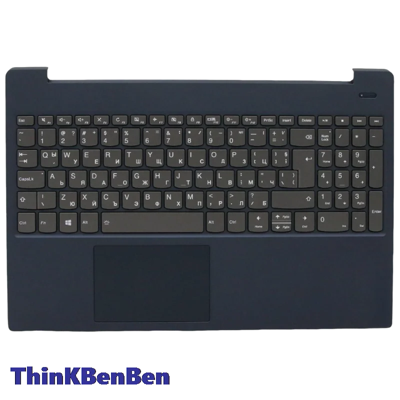 BG Bulgaria Blue Keyboard Upper Case Palmrest Shell Cover For Lenovo Ideapad S340 15 15IWL 15IML 15API 15IIL 5CB0S18812