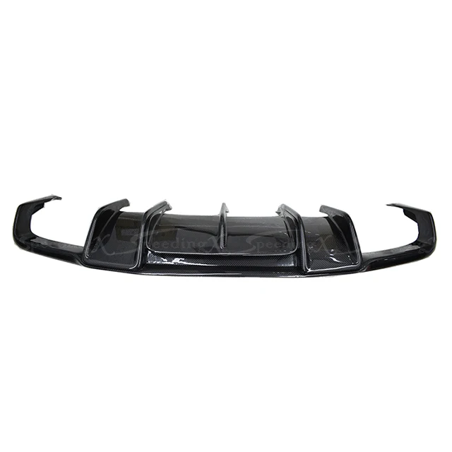 CUSTOMIZE BA STYLE CARBON FIBER REAR BUMPER DIFFUSER FOR 2012-2013 MERCEDES BENZ CLS-CLASS W218 AMG CLS350